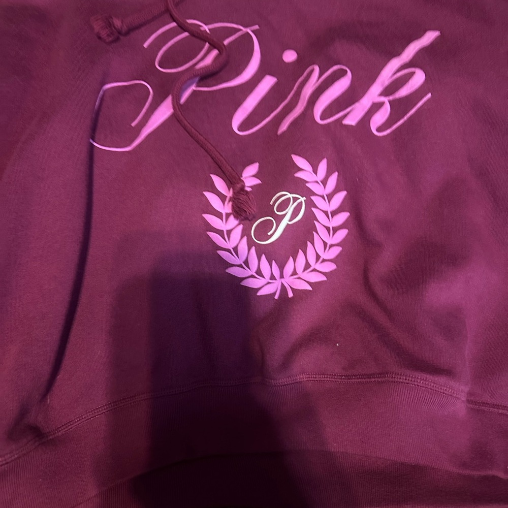 Pink Maroon Hoodie